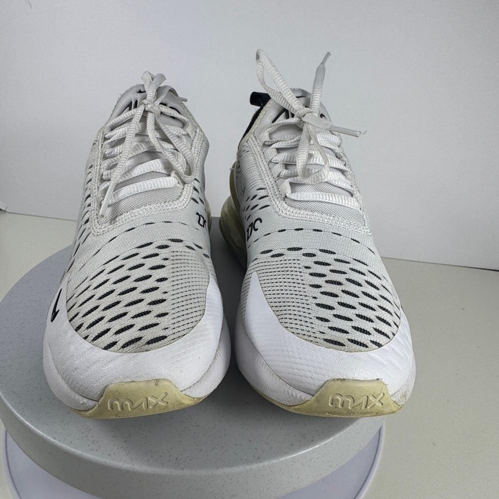 Nike Women Sneakers Air Max 270 Mesh Running Casual White Black US 5.5 - Picture 7 of 14